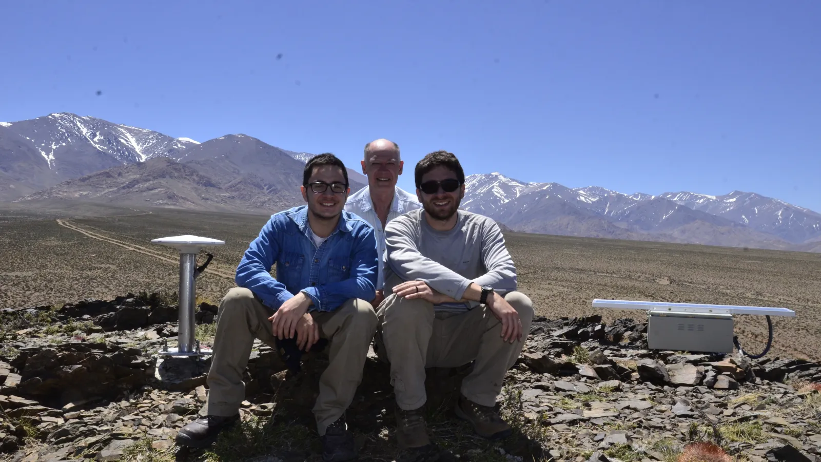 San Juan GNSS Campaign with Dr. Demian Gomez and Dr. Bob Smalley