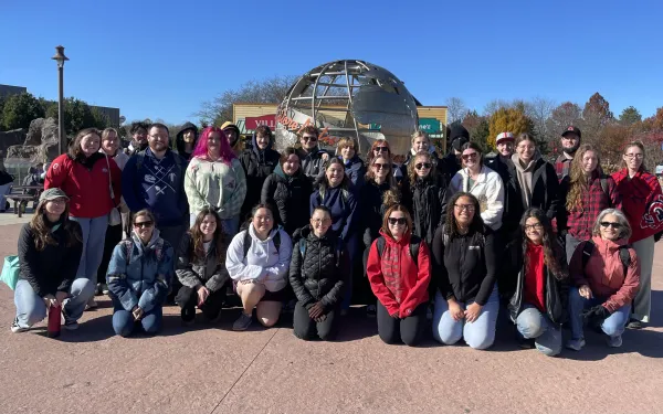Advanced Oceanography class AU25 at the Columbus Zoo and Aquarium