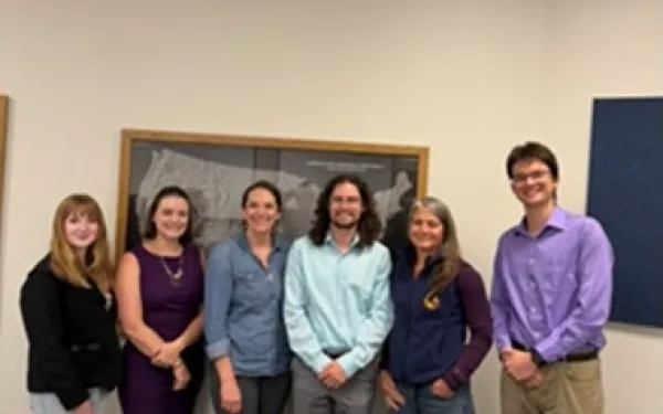 From left to right: Raegan Hepp (SES), Rebekah Simon (Exxon), Virginia Marcon (Exxon), Matt Idzakovich (SES), Stacie Gibbins (Exxon), and Darren Leupp (SES).