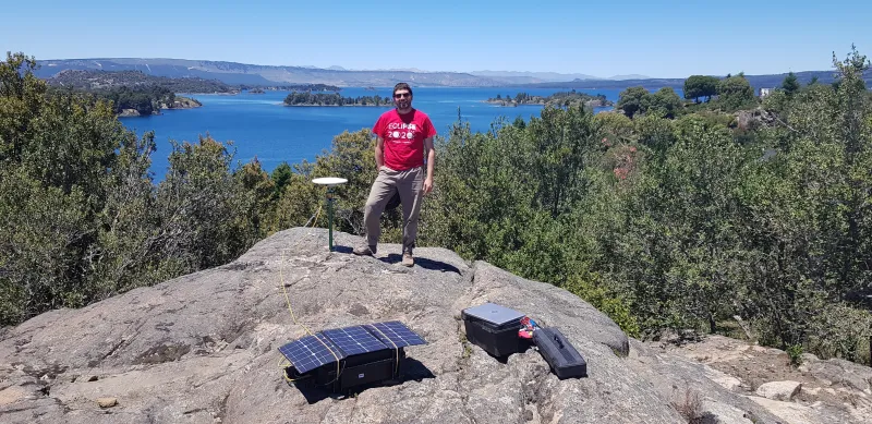 Picture at Villa Pehuenia, Neuquén, Argentina, 2020 Solar Eclipse Project 